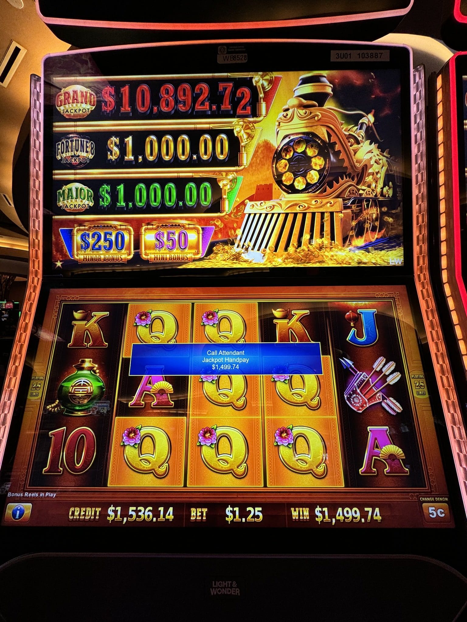 Dragon Train Being removed from casinos