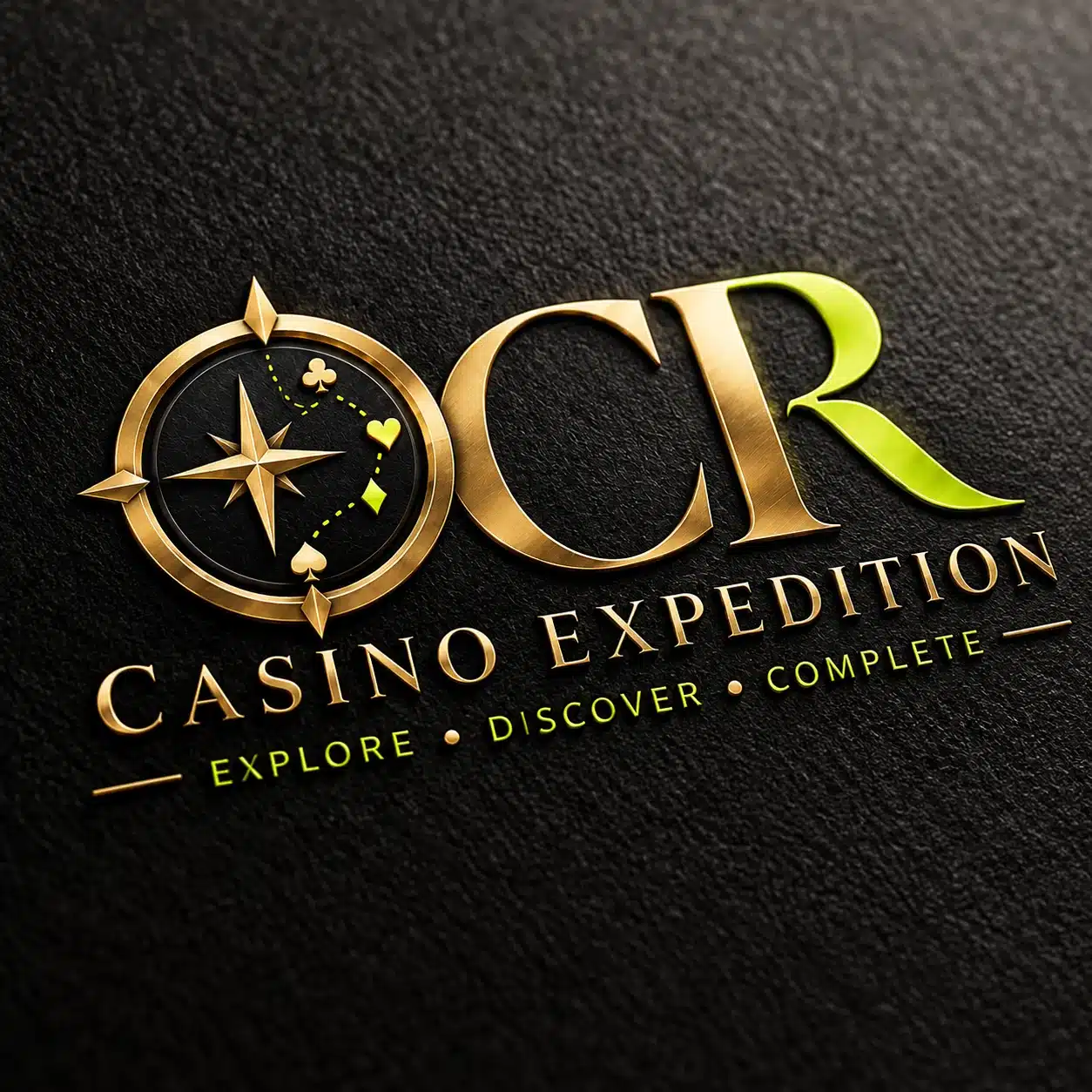 OCR Casino Expedition premium brand identity